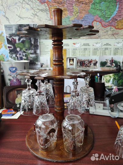 Стойка держатель для рюмок и стаканов