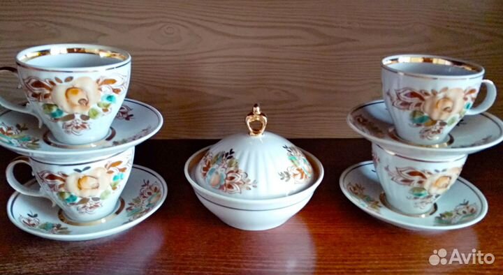 Чайные пары + сахарница