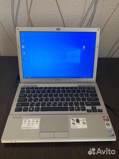 Ноутбук Sony на ssd