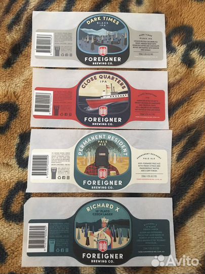Пивные этикетки
