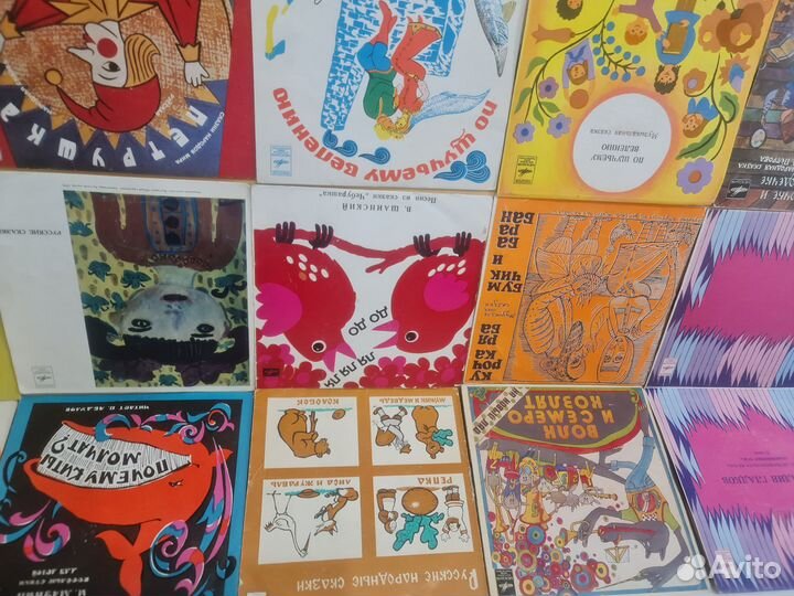 Сказки для детей на пластинках (миньон 33 оборота)