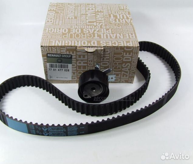 Renault 7701477028 Комплект ремня грм