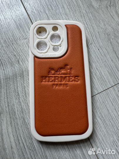 Чехол Hermes на iPhone 14 pro новый