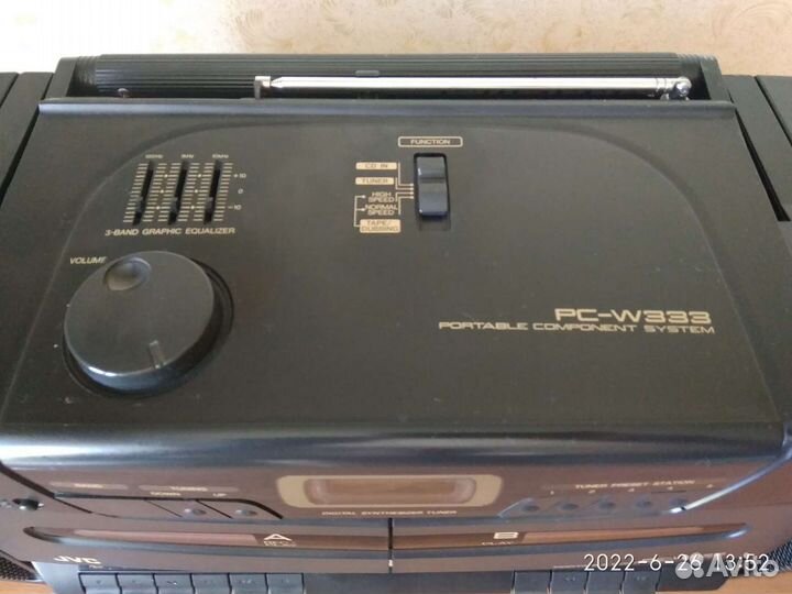 Магнитола sharp WF-970Z(BK)