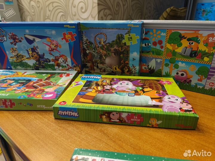 Пазлы разные