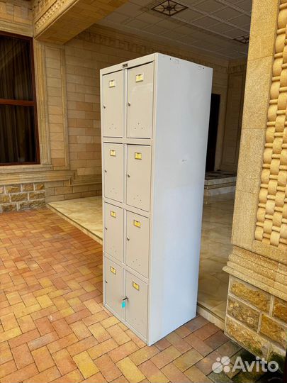 Шкаф металлический для одежды Практик бу