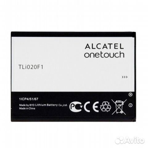 Акб Alcatel TLi020F1 (OT7041D/POP C7/6036X/6036A/6