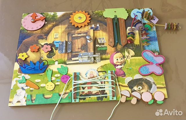 Бизиборд сортер монтессори