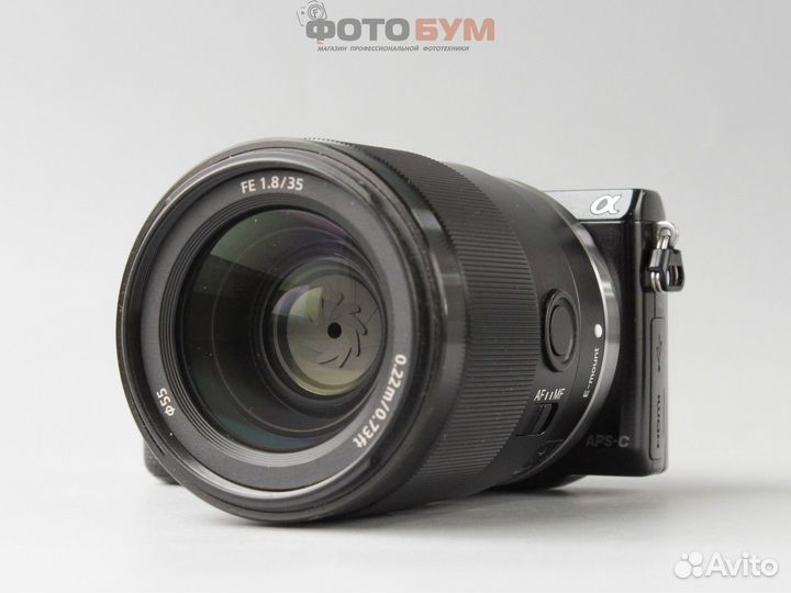 Sony NEX-5R kit 16-50mm + Sony FE 35mm f1.8