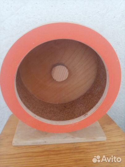 Колесо для грызунов деревянное+ домики