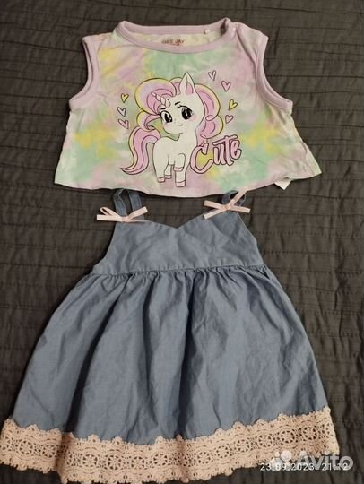 Вещи пакетом для девочки 1.5-2 года