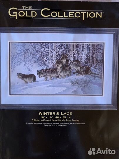 Наборы для вышивания крестом Dimensions и Bucilla