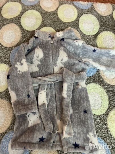 Детский махровый халат