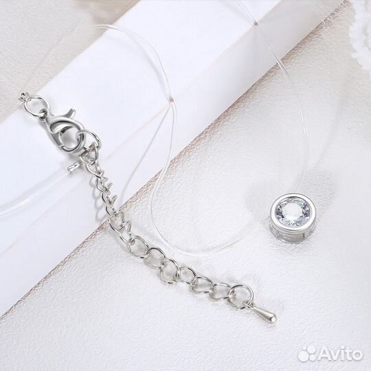 Чокер на леске круглый