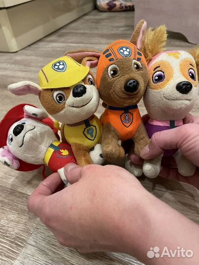 Команда Щенячьего патруля 4шт