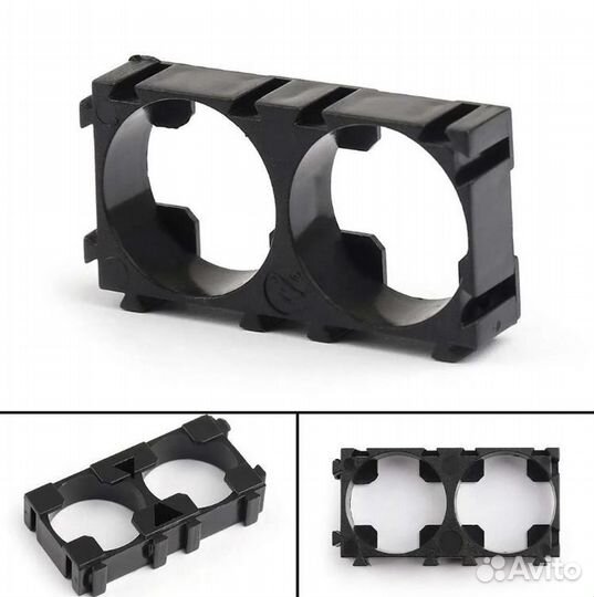 Держатель пластиковый ET 26650 x 2