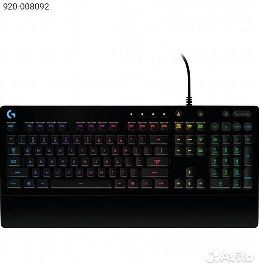 Клавиатура мембранная Logitech G213 Prodigy RGB Пр