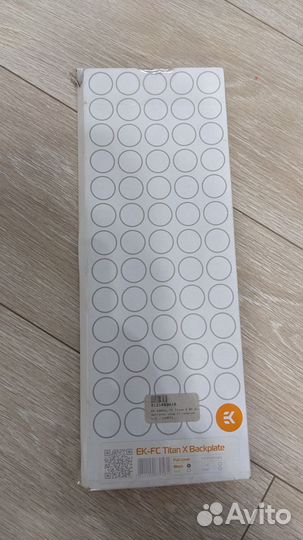 Водоблок + бэкплэйт EK-FC Titan X (GTX 980 Ti)