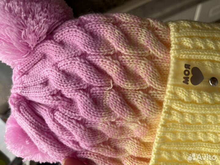 Шапка и снуд для девочки