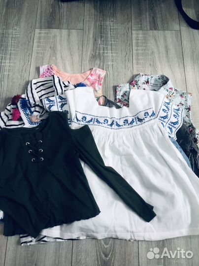 Вещи пакетом на девочку 140