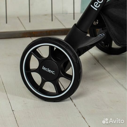 Прогулочная коляска leclerc Magic fold plus Black