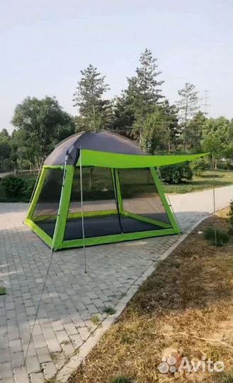 Палатка шатер летняя кухня 300х300хh215 с полом