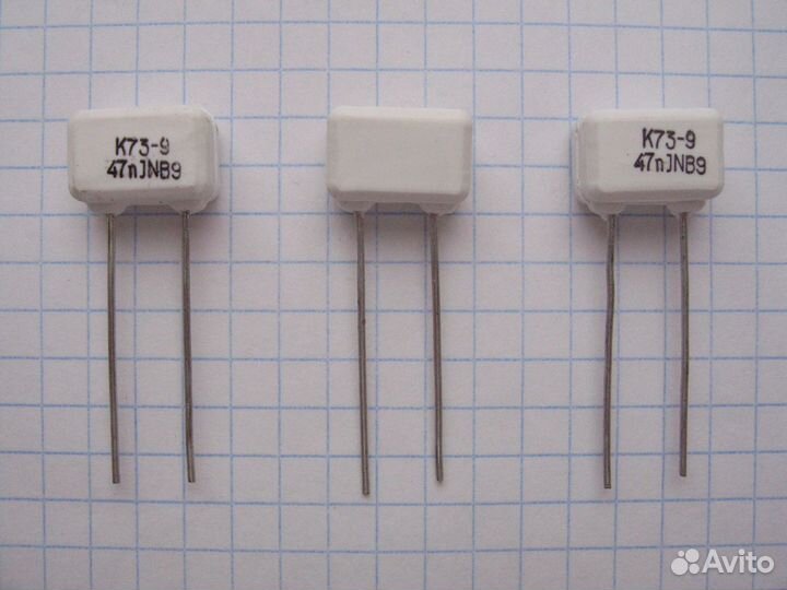 Конденсаторы К73-16, К73-17, К71-7, К73-9, мбм