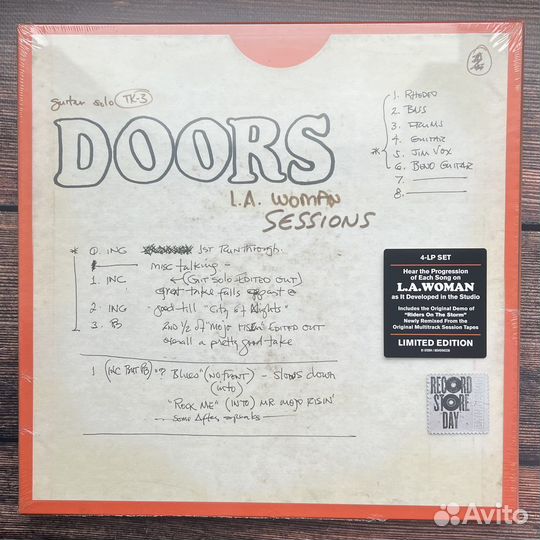 The Doors – L.A. Woman Sessions (4 LP) Limited