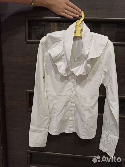 Блузка белая для девочек