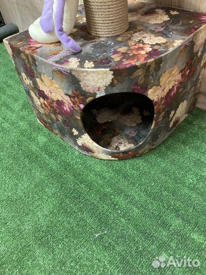 Когтеточка домик для кошки