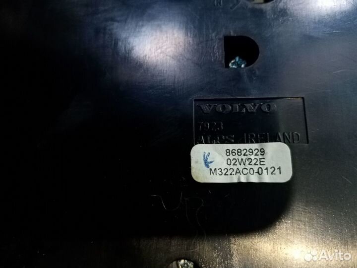 Блок управления климатом на Вольво S80 02г
