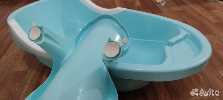 Ванночка детская с горкой и стульчиком