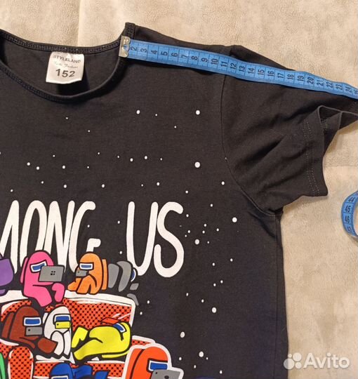 Б/у футболка Among Us