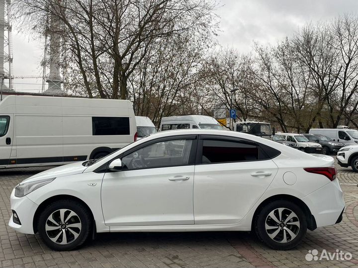 Hyundai Solaris 1.4 AT, 2018, 121 800 км