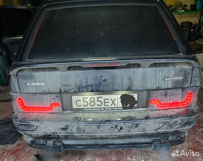 Раздвоенный глушитель 2114 2109