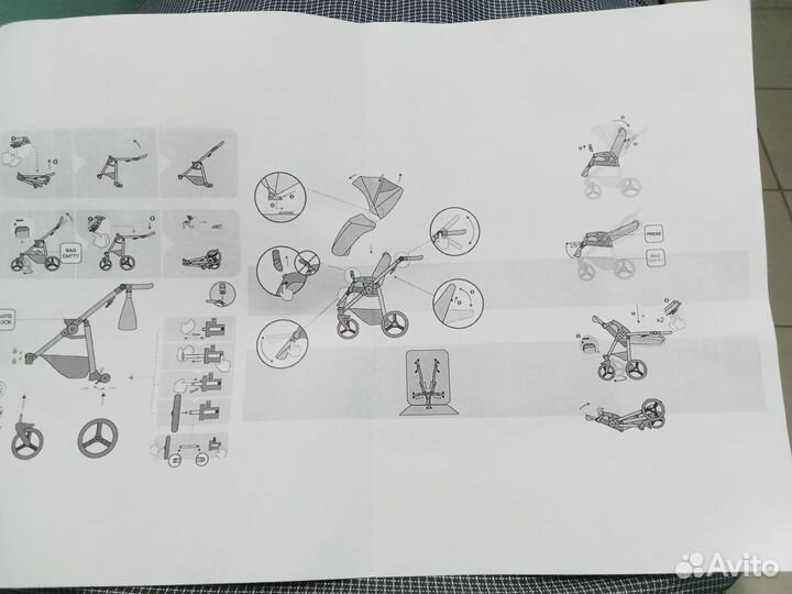 Детские коляски 2 в 1 бу