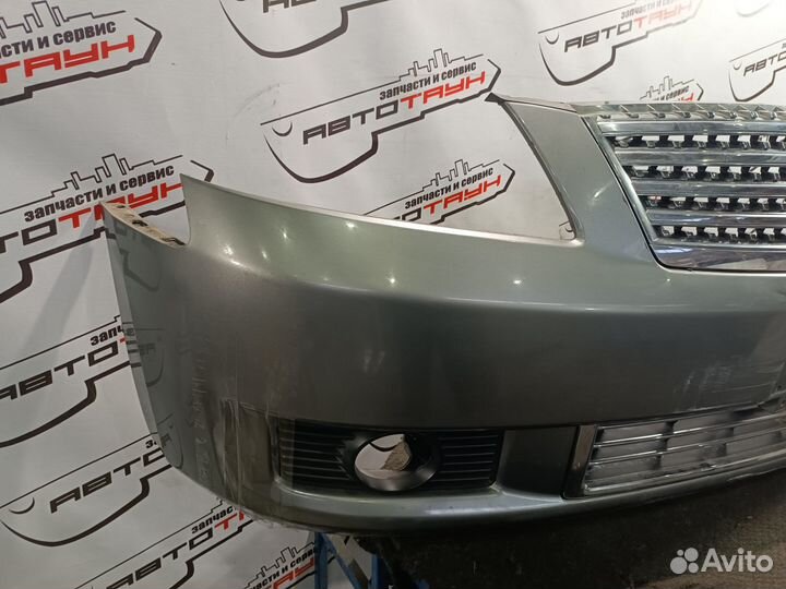Бампер nissan infiniti fuga M35 M45 GY50 PNY50 PY50 Y50 F2022EG0MH 1 модель передний серый, WV2 NA48