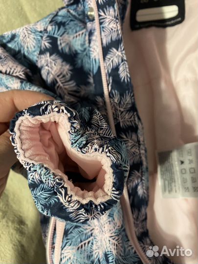 Комбинезон зимний для девочки 74