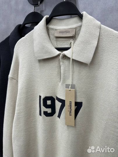 Свитер поло с воротником Essentials Fear of God