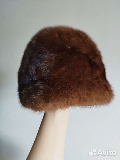 Шапка норковая