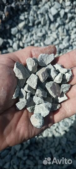 Песок отсев щебень гранитный