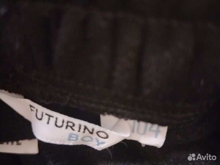 Утепленные брюки детские размер 104