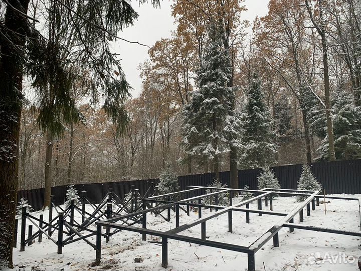 Винтовые сваи под ключ