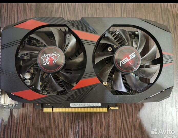 Видеокарта gtx 1050 ti 4gb asus