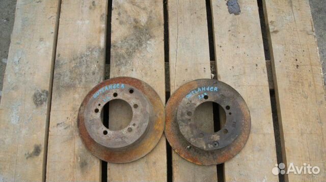 Диск тормозной задний Mitsubishi Outlander 1 CU