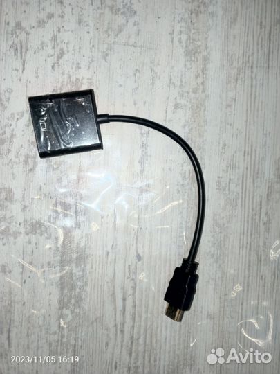 Переходник hdmi vga