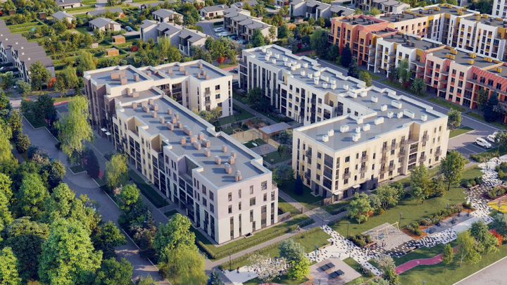 2-к. квартира, 61,9 м², 4/5 эт.