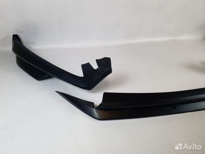 Сплиттер переднего бампера Лада Гранта FL