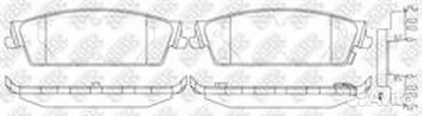 Колодки NiBK PN51013 - nibk