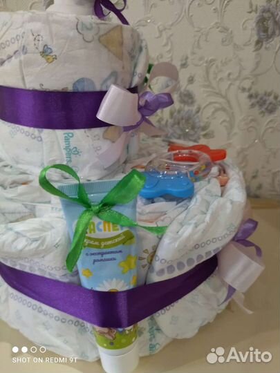 Торт из памперсов